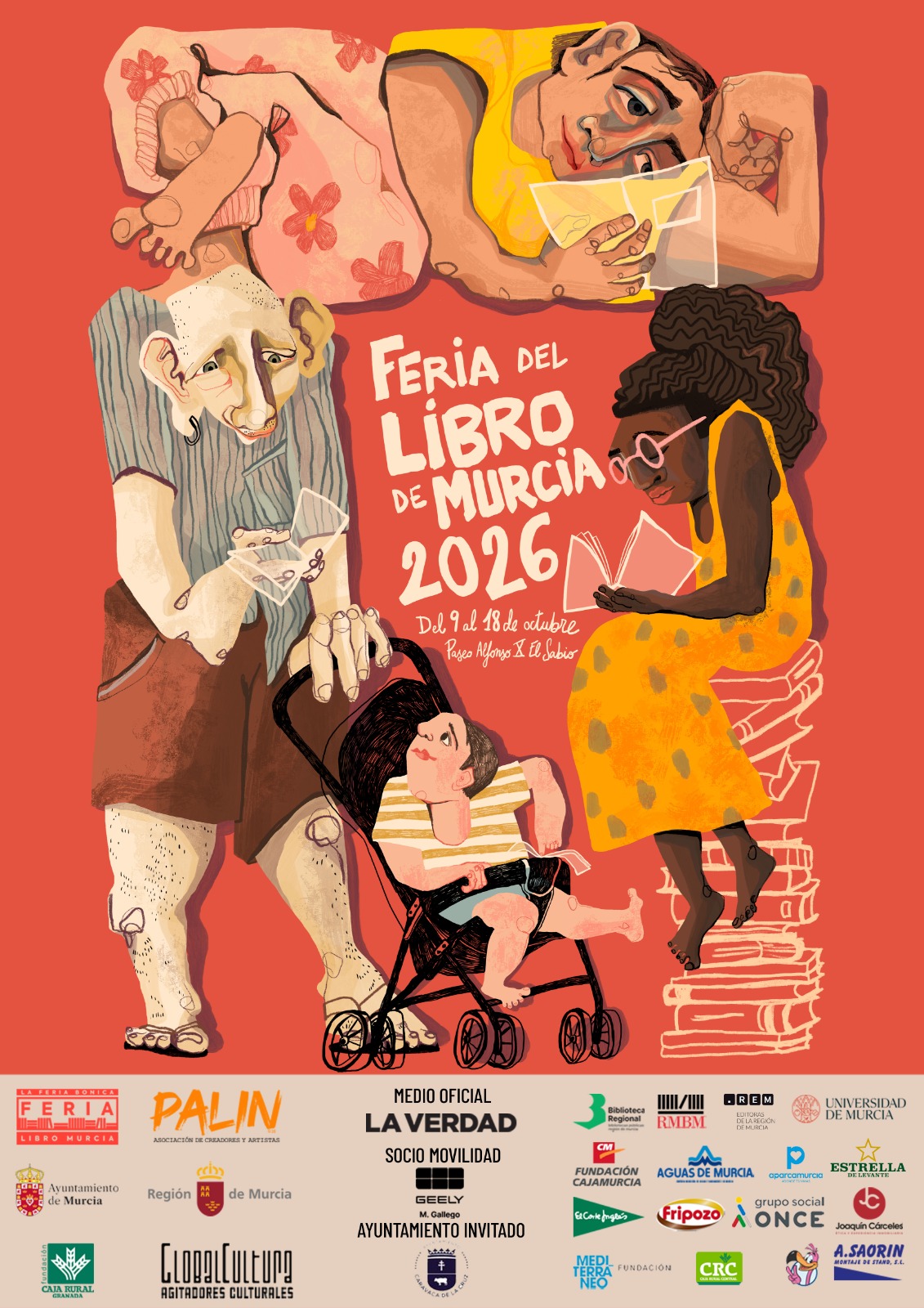 cartel feria libro murcia 2026
