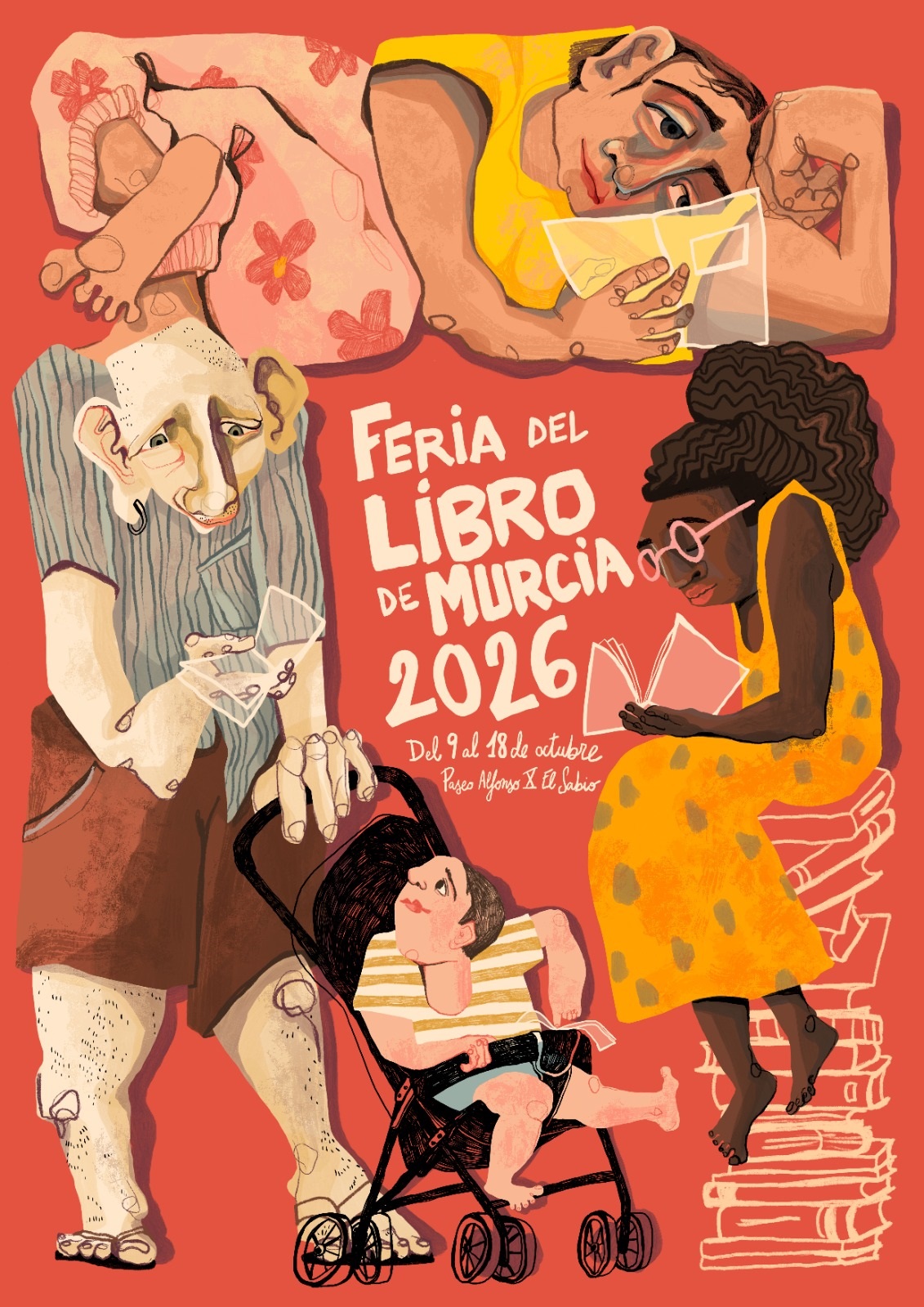 Cartel Feria Libro Murcia 2026